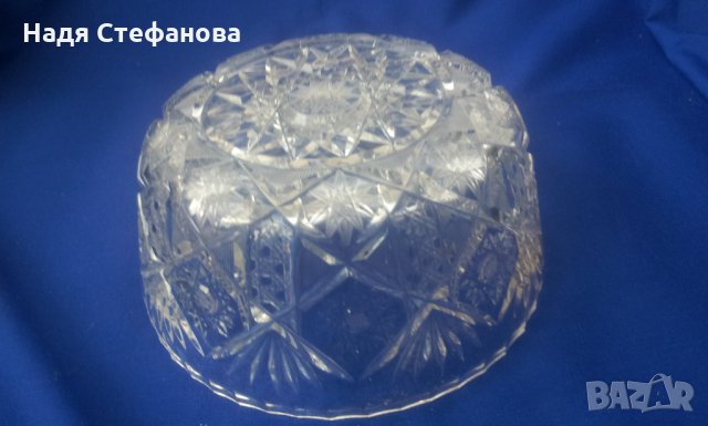 Кристална бонбониера, полски кристал с лек дефект, снимка 4 - Други - 31666153