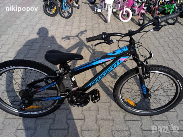 BG Алуминиев велосипед 24" MARTY черен, снимка 3 - Велосипеди - 54334790