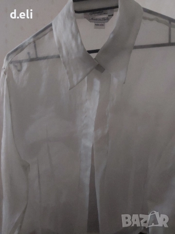 pianoforte by Max Mara Size M 100% Коприна , снимка 5 - Ризи - 51784572