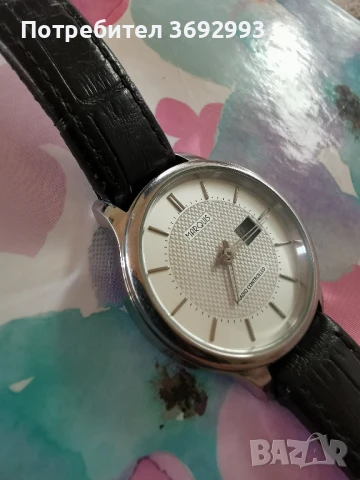 Дамски часовник MARQUIS Damen Funkuhr (deutsches Funkwerk) Armbanduhr Leder , снимка 4 - Дамски - 51358103