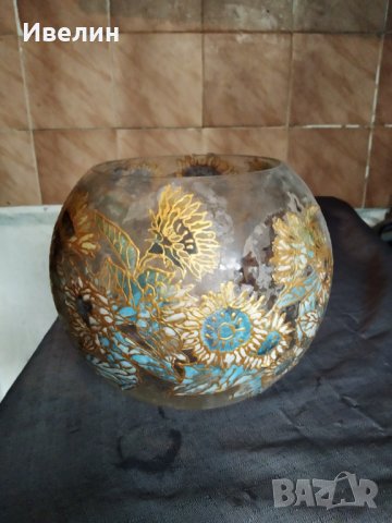 стъклена бонбониера, снимка 3 - Други - 29516306