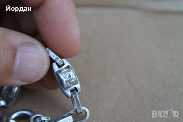 Сребърен ланец/синджир, снимка 9 - Колиета, медальони, синджири - 40566478