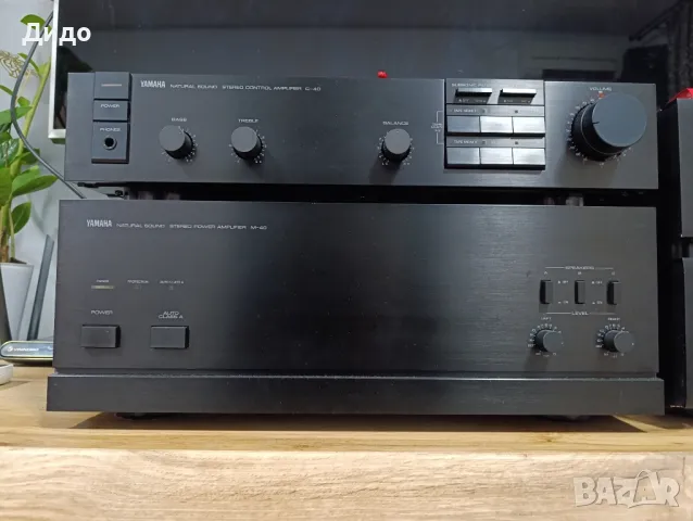 Yamaha m40 и c40, снимка 3 - Ресийвъри, усилватели, смесителни пултове - 48932061