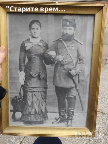 РЯДЪК ПОРТРЕТ на ОПЪЛЧЕНЕЦ с ИСТОРИЯ – 1882 г., снимка 5 - Други ценни предмети - 54102669