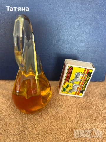 Стъклена фигурка лебед, снимка 3 - Статуетки - 54163798