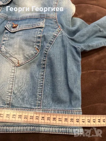 Късо дънково яке Pause jeans, снимка 6 - Якета - 49518450