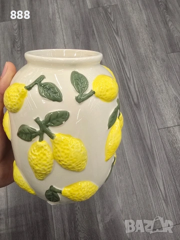 саксии кашпи и вази лимони