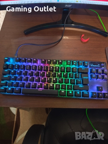 Геймърска клавиатура Steelseries Apex Pro TKL Wireless, снимка 3 - Клавиатури и мишки - 52544706