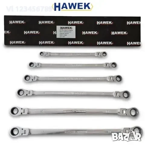 К-т ключове дълги права звезда,чупещи се HAWEK