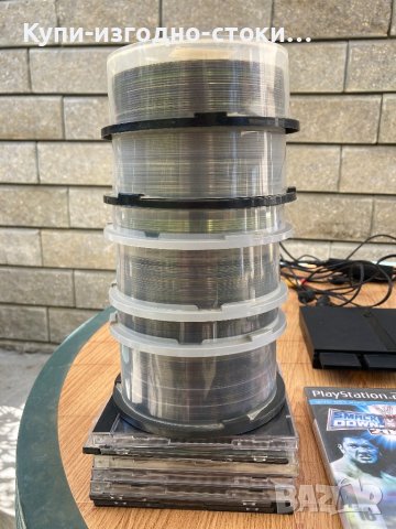 PS2 Хакнат с 5 бр джойстици , две мемори карти , към 300 игри и др, снимка 9 - PlayStation конзоли - 42266114