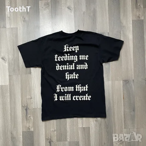 Метал Тениска: Dimmu Borgir - Keep Feeding Me Denial and Hate, снимка 2 - Тениски - 55783046