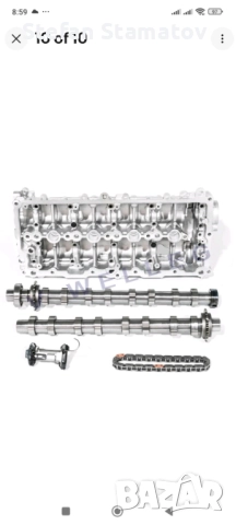 8mm верига комплект с разпределителни валове и ложа 1.5 hdi 1638159880 , снимка 3 - Части - 52901798