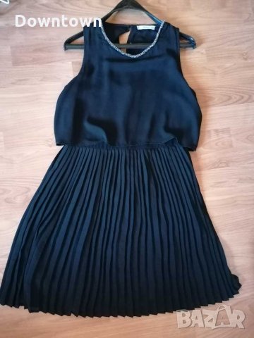 MANGO черна рокля плисе #размер M в Рокли в гр. Пловдив - ID30316774 —  Bazar.bg
