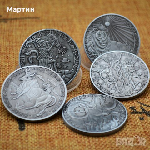 Монета зодия ТЕЛЕЦ  , снимка 6 - Нумизматика и бонистика - 37371269