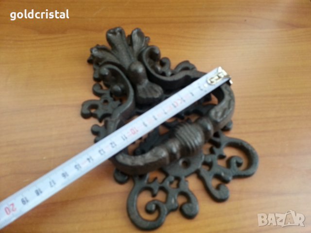 Хлопка за врата  мандало чукало за порта входна врата, снимка 4 - Антикварни и старинни предмети - 36680351