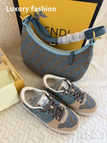 обувки и чанта Fendi, снимка 5 - Дамски ежедневни обувки - 56149233