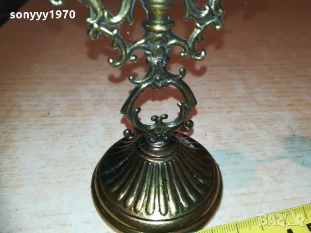 кокетен свещник мед/месинг 0912202029, снимка 9 - Колекции - 31069339