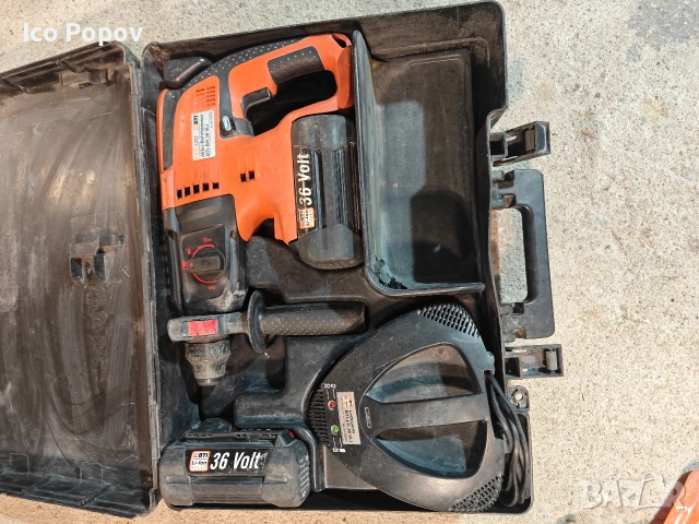 Акумулаторен перфоратор bti. Bosch 36v