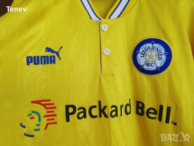 Leeds United Vintage Puma оригинална футболна тениска фланелка Лийдс Юнайтед 1996-1998 , снимка 3 - Тениски - 37887198