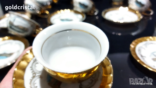 старинен немски порцелан чаши за кафе , снимка 13 - Антикварни и старинни предмети - 51628605