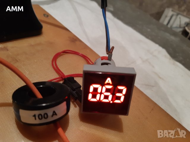 Амперметър 0-100А., снимка 2 - Други машини и части - 38999453