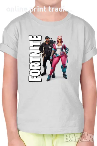 Детска тениска Фортнайт Fortnite 01, снимка 4 - Детски тениски и потници - 48513462