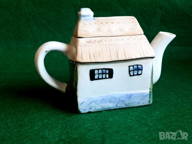 малък порцеланов чайник-къщичка, снимка 7 - Други ценни предмети - 37220559