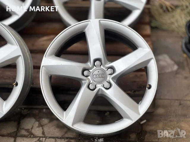 5х112 19 Цола Оригинални Джанти Audi А6 А7 А8 ET 29 J 7.5 Централен отвор 66.5 Без криво и заварки , снимка 3 - Гуми и джанти - 52557410