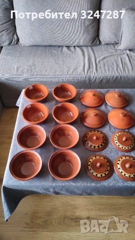 Глинени гювечета , снимка 5 - Съдове за готвене - 52694425