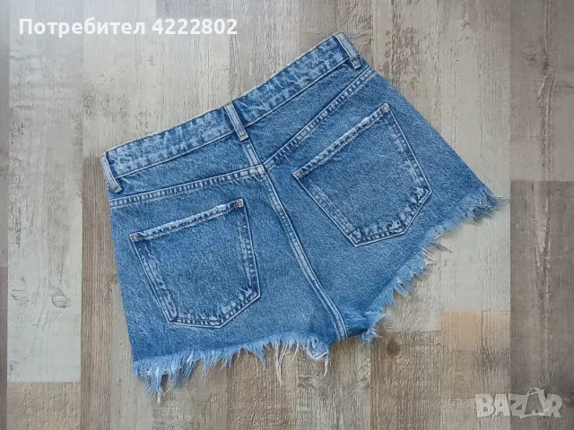 Дамски къси дънки Zara, снимка 2 - Къси панталони и бермуди - 56152630