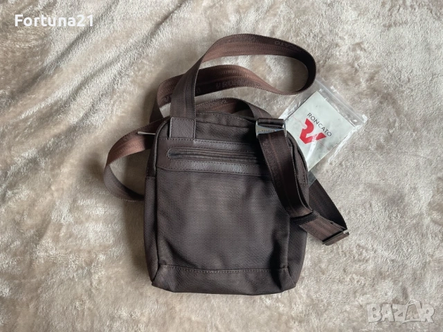 Roncato - кожена чанта, снимка 3 - Чанти - 53996229