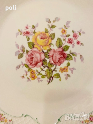 Порцеланов поднос , снимка 3 - Аксесоари за кухня - 52704676