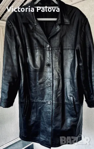 Яке- палто агнешка кожа голям размер, снимка 13 - Якета - 47673411