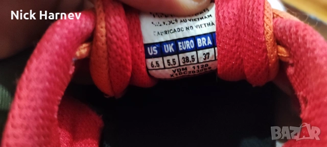 Дамски спортни Mizuno wave lynx 38.5, снимка 5 - Маратонки - 53927082