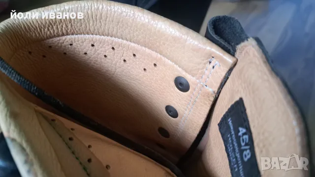 Кубинки кожени,шити,нови 45 номер, снимка 6 - Маратонки - 50391725