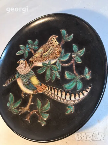 декоративна керамична чиния за стена     1/4, снимка 10 - Декорация за дома - 47632800