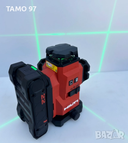 Hilti PM 50-22 Nuron - Мултилинеен лазерен нивелир със зелен лъч 2025г., снимка 6 - Други инструменти - 52655076