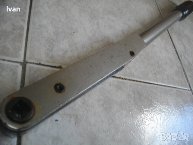 Английски 1/2 Захват 50-225 Nm-Динамометричен Ръчен Ключ-За Тежки Натоварвания-60см-2,0 кг-BRITOOL , снимка 14 - Други инструменти - 40151468