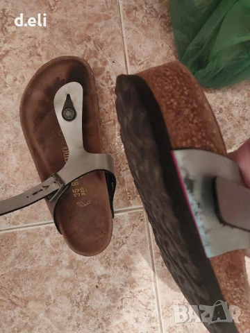 BIRKENSTOCK Size 35 и 37 Кожени чехли и сандали, снимка 8 - Чехли - 33839120