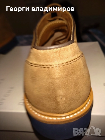 Geox оригинални мъжки обувки,естествен велур и кожа , снимка 6 - Ежедневни обувки - 52577986