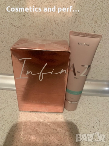 Лот от дамска тоалетна вода и крем за лице хидратиращ