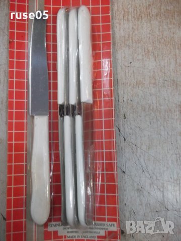 Лот от 6 бр. сервизни ножа английски, снимка 2 - Други - 29987431