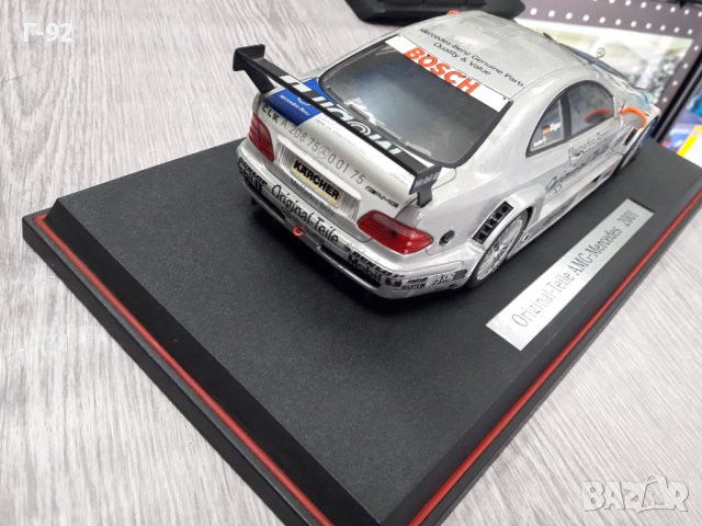 B66962136**DTM-AMG-CLK-2001**NEU**MERCEDES**КОЛЕКЦИОНЕРСКИ МОДЕЛ ** Наличен**, снимка 8 - Части - 37059119