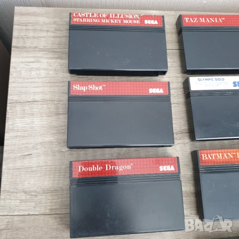 Оригинални игри за Sega Master -10 броя, снимка 2 - Други игри и конзоли - 51952412