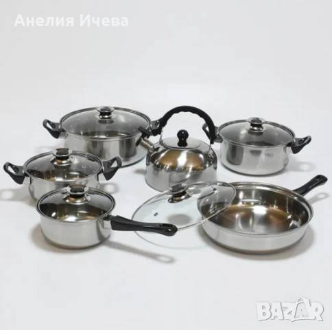 Комплект от 12 части за всяка кухня , снимка 5 - Съдове за готвене - 51280978