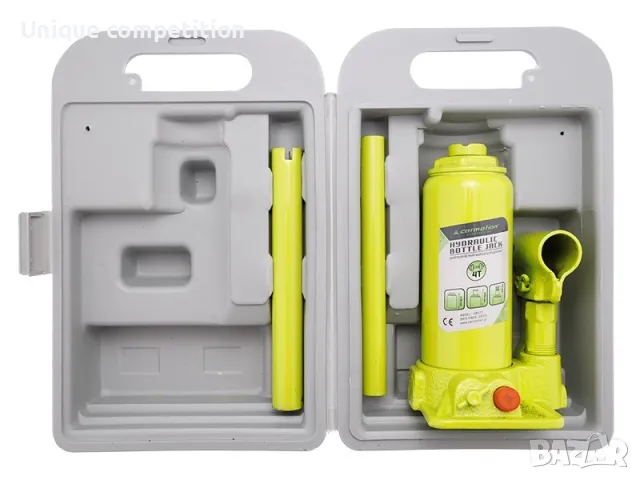 Хидравличен крик, 4T, в пластмасова кутия, снимка 4 - Аксесоари и консумативи - 49386512