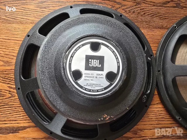 Говорители15 inca JBL 2226 16 oma, снимка 2 - Тонколони - 55728300