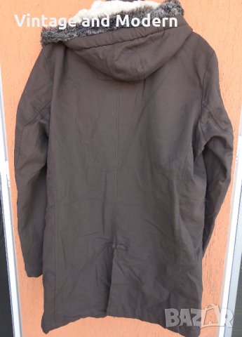 Cipo & Baxx нова мъжка парка яке палто кафяво (М), снимка 7 - Якета - 34361223