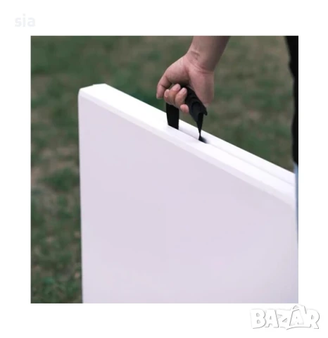 Маса за къмпинг, Преносима масичка, Сгъваема, 180/74/74см, снимка 2 - Къмпинг мебели - 50945602