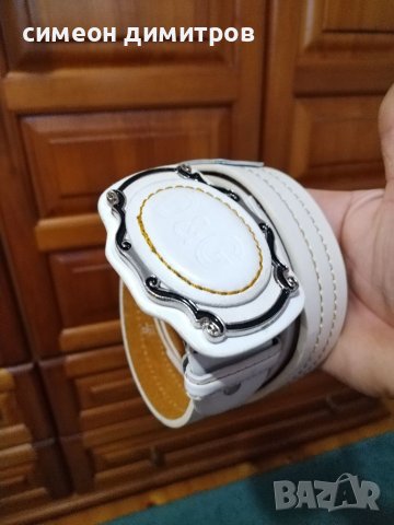 D&G дамски кожен колан оригинал!!! , снимка 3 - Колани - 36632801